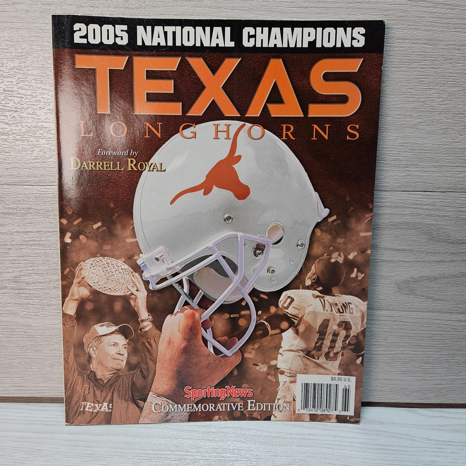 2005 National Champions Texas Longhorns Sporting News Commemorative Edition