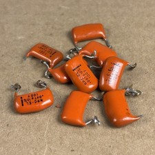Lot of .047uf 100v USED NPC Orange Drop Capacitors Guaranteed