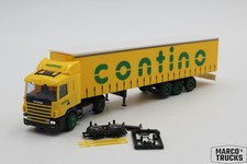 AWM Scania 124 420 telone tenda semirimorchio "Contino" 1:87/AW3264
