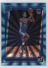 2021-22 Panini Donruss Rated Rookie Holo Teal Laser Jonathan Kuminga #240 0z0n
