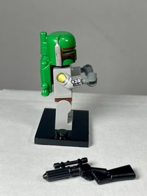 Custom LEGO Star Wars Boba Fett Cloud City 10123 Minifigure w/ Carbon Rifle New
