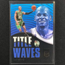 2021-22 Donruss Elite Ray Allen Title Waves Acetate No 19