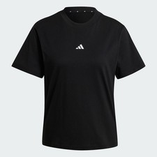 adidas women Essentials Small Logo Cotton Tee