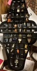 1980 STAR WARS KENNER- 19 ACTION FIGURES +10 Loose Acc.W/DARTH VADER CASE. IC