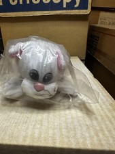 Tonka Pound Puppy Purries Purry White Cat Kitten In Bag 7" Blue Eyes 1987