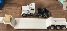 United Rentals Collectors Series Die Cast Peterbilt Truck with Low Boy Trailer