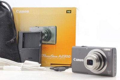 [Near MINT] Canon PowerShot A2300 Black 16.0 MP Digital Camera  From JAPAN