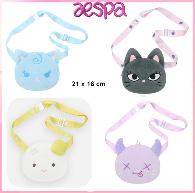 aespa Plush Pouch BAG Karina Winter Giselle Ningning *US-duty Paid