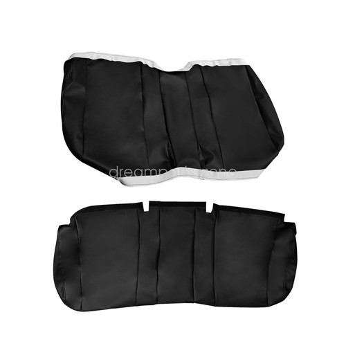 Black Seat Cover For John Deere Gator Bench XUV 625i 825i 855D 855D S4 HPX - Picture 3 of 10