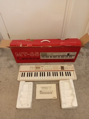 Casio Casiotone MT-65 Vintage Keyboard - Boxed, Manual, MINT