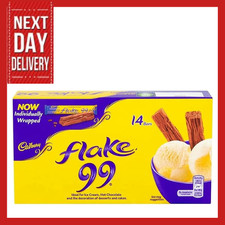 Cadbury Flake 99 Chocolate Bars (14 x 8.25 g) Pack of 1
