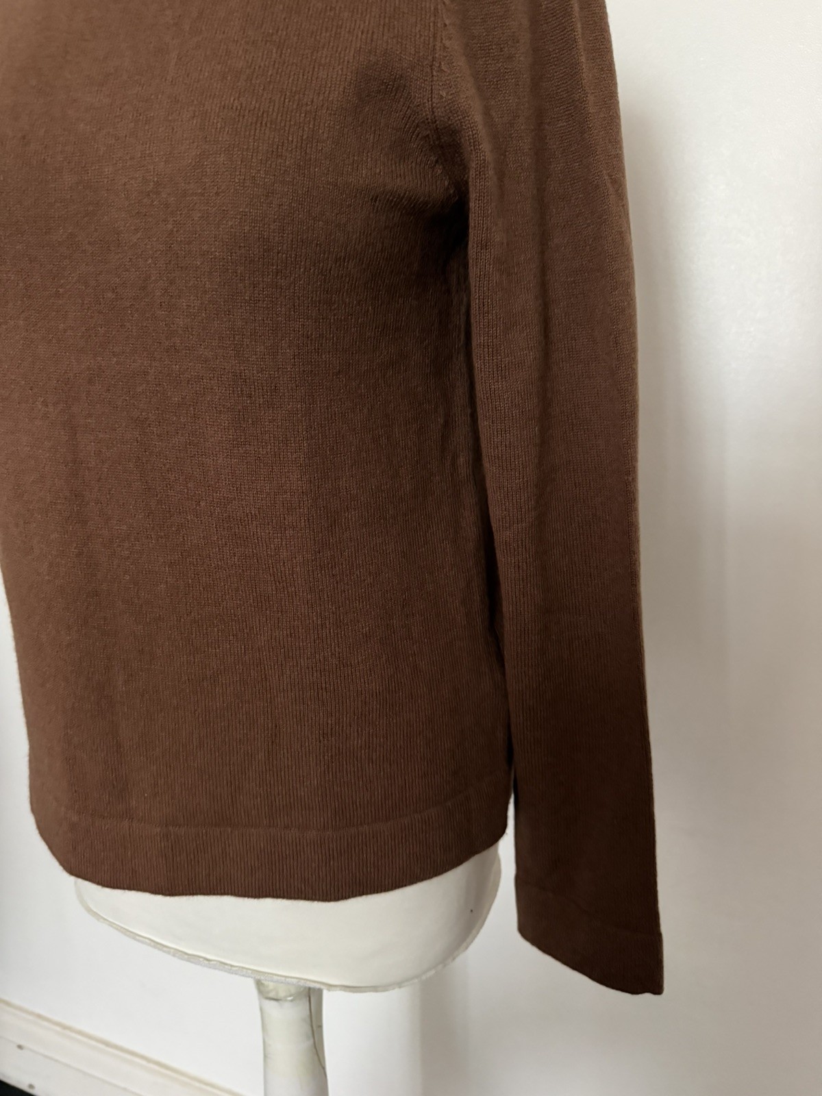 Hobbs Talia Wool Cashmere Jumper Brown New Without Tags image 7