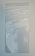 25 CLEAR 2 MIL ZIP SEAL BAGS POLY RECLOSABLE TOP LOCK ZIPPER BAGS NEW