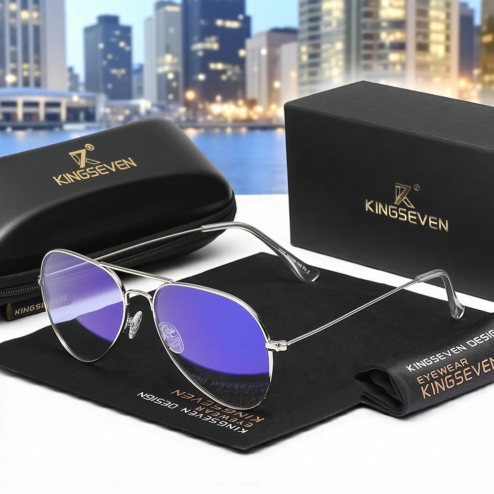 AJ Morgan - York - Occhiali Da Sole Aviatore Rosa Trasparenti Con Lenti - Foto 11