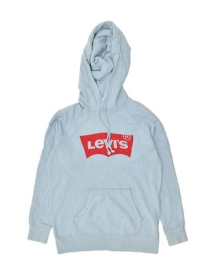 LEVI'S Herren Graphic Hoodie Pullover XS Blau Baumwolle BF34