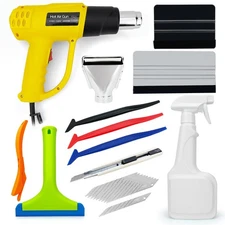 Vehicle Wrap Kit Heat Gun for Vinyl Wrap Window Film Decal, Car Paint Protect...