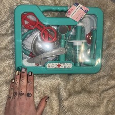 Pretend to Play:12 Piece Doctor Set 7.9x9.8in. BNIB BOX. FREE SHIPPING USA