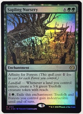 MTG - Sapling Nursery - Foil - ECL 0192 - Lorwyn Eclipsed - Rare - Magic