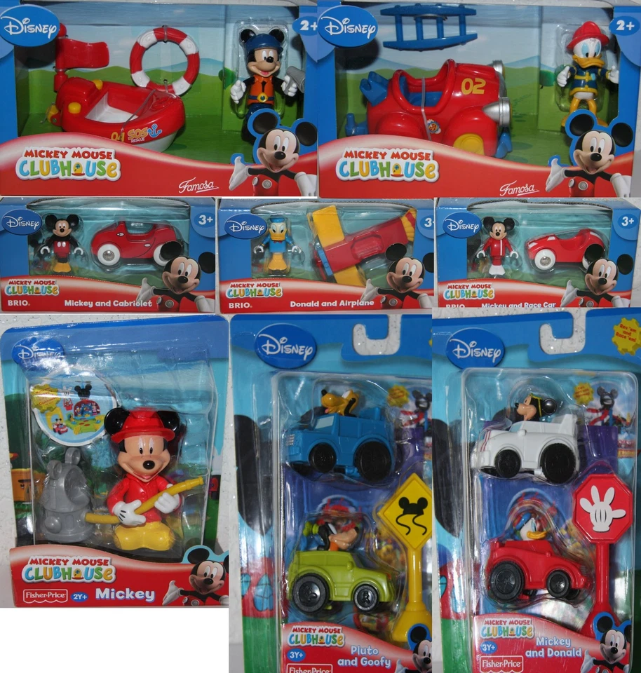 BRIO FISHER PRICE - MICKEY MOUSE CLUBHOUSE-Disney-BRIO/FISHER PRICE/FAMOSA ... AUSWAHL: