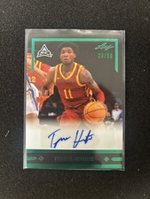 Tyrese Hunter 2022-23 Leaf Basketball ARC Auto Green #GLR-TH1 23/50