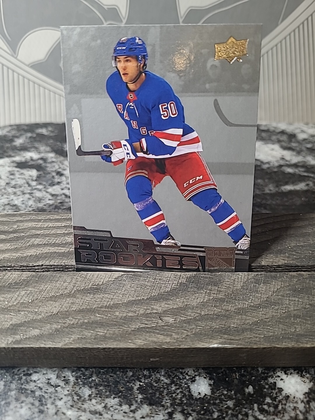 2023-24 NHL UPPER DECK SIMON EDVINSSON STAR ROOKIES # 15 Rangers