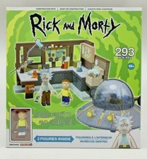 rick and morty spaceship and garage