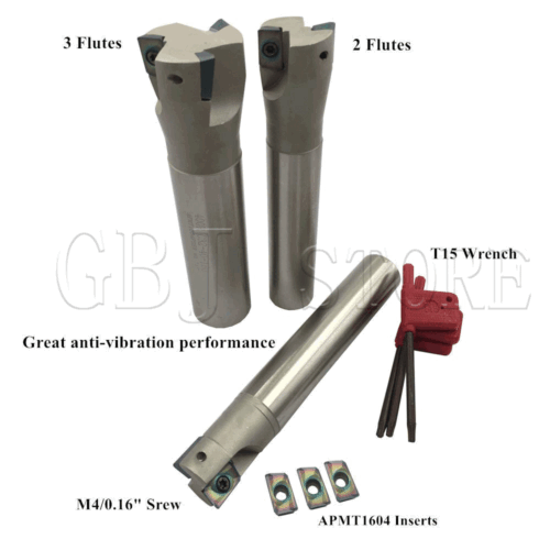 Soportes de fresado de extremo BAP400R 25 30 40 mm 3 piezas con insertos de fresado APMT1604 de 10 piezas - Imagen 3 de 7