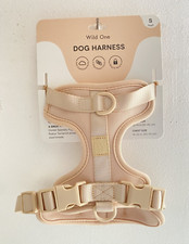 Wild One Dog Harness Tan Size Small for Cocker Spaniels, Pugs, Boston Terriers