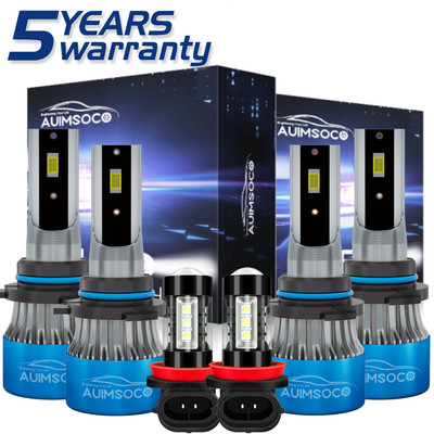 For Dodge Avenger 2013-2014 White LED Headlights High/Low Beams FogLights Bulbs