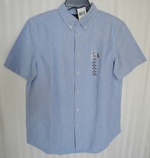 NWT Boys Polo Ralph Lauren Oxford Short Sleeve Shirt Size XL 18-20