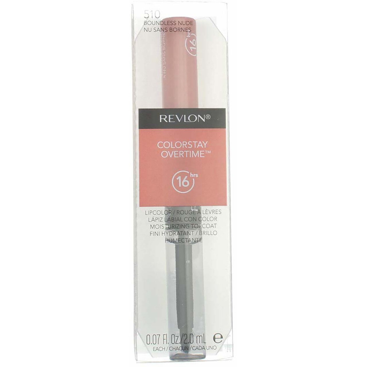Revlon ColorStay Overtime Lipcolor 3-Pack Boundless Nude 510 0.07 oz