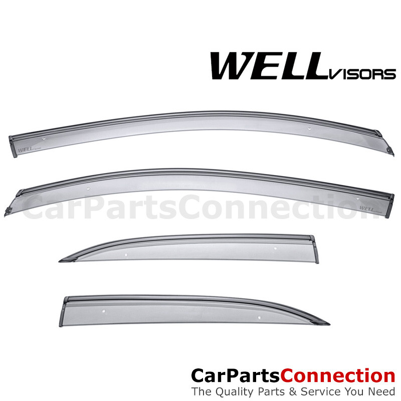 パーツ Window visors WellVisors Window Visors 2010-2014 Suzuki Kizashi Side Deflectors