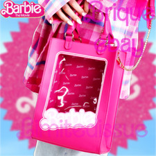 New Cakeworthy X Barbie Movie Clear Window Purse Handbag Mattel Free Ship - Wow!