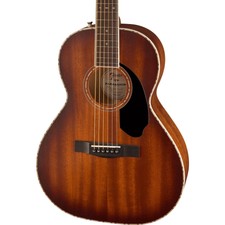 Fender Ps-220e Parlor Acoustic Guitar - Aged Cognac Burst