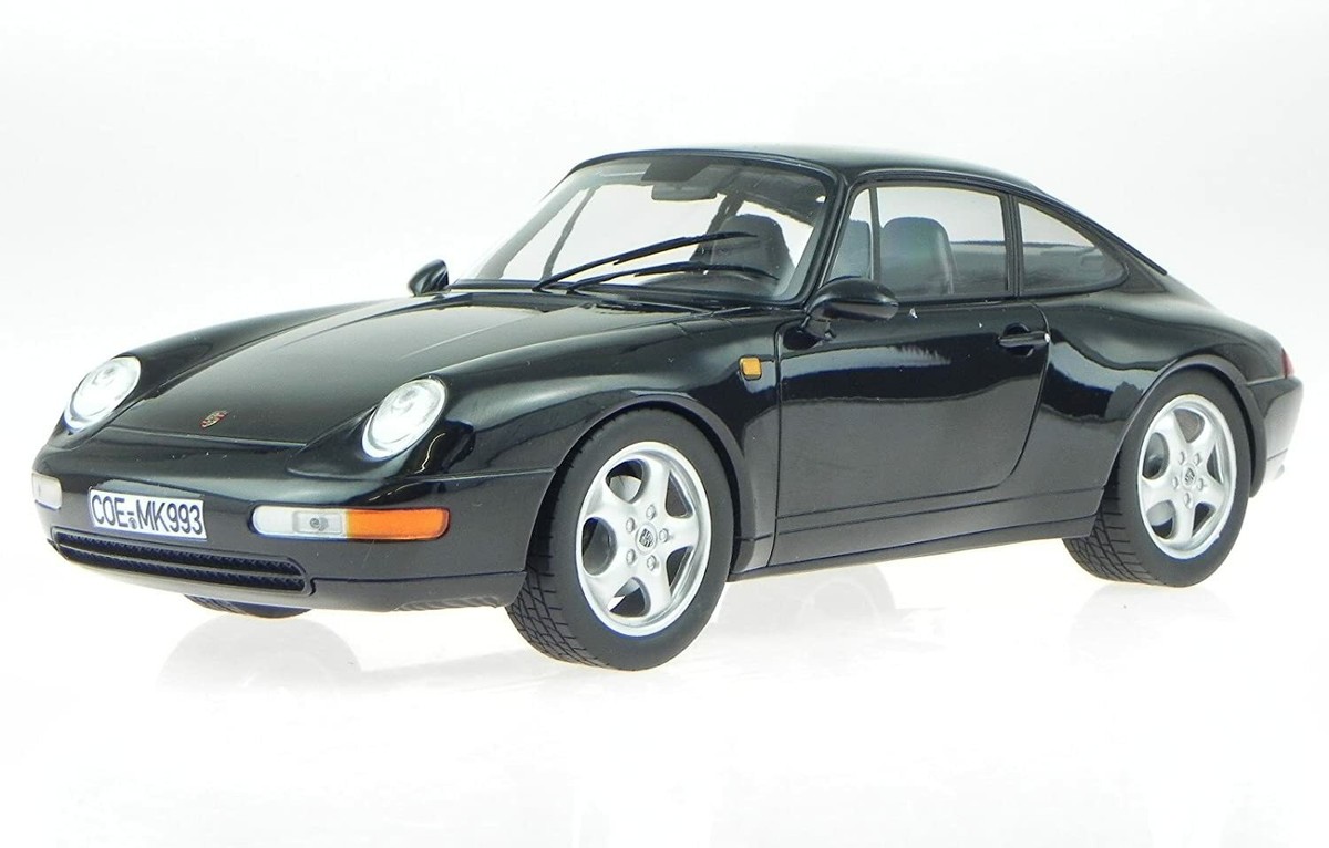 【tteramoto】 NOREV PORSCHE CARRERA 1993 PORSCHE 911 (993) CARRERA COUPE BLACK 1:18 SEALED BODY