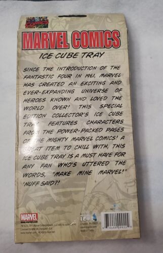 Marvel Comics Heroes Silicone Ice Cube Tray Mold - Iron Man Hulk Captain America - Picture 2 of 2