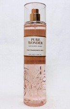 1 Bath  Body Works PURE WONDER Fine Fragrance Mist Body Spray 8 oz