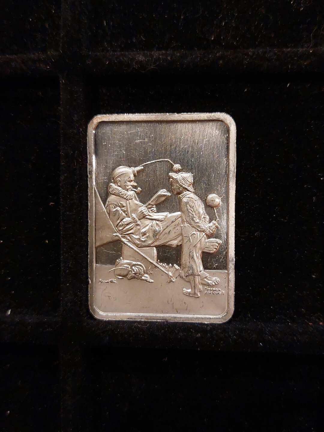 Norman Rockwell's Best Loved Post Cover "All American" 1 Oz .999