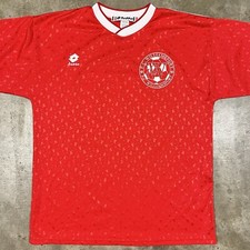 Vintage Lotto Italia Soccer Jersey F.C. Williamsport #20 Made In USA Sz XL