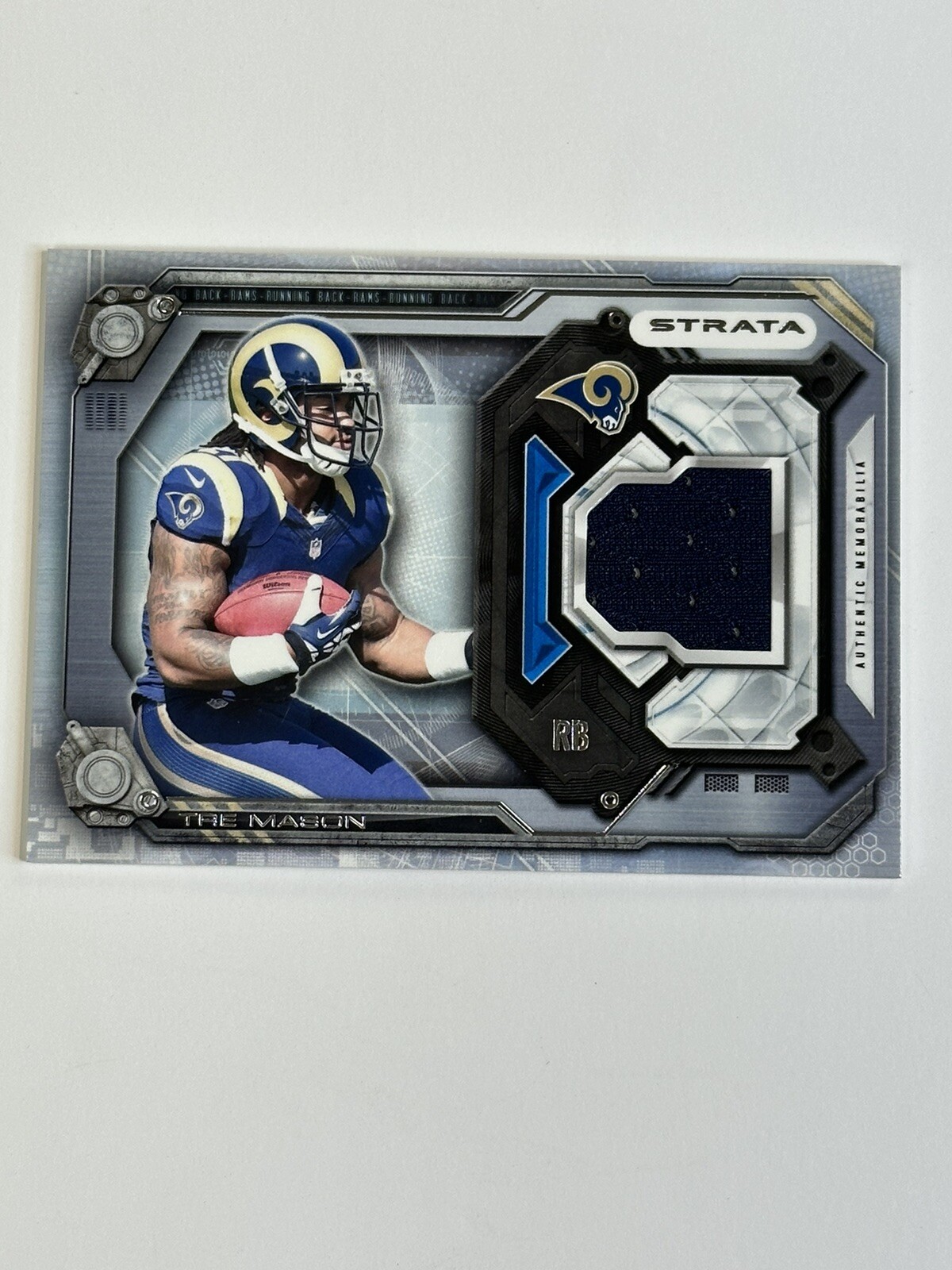 Tre Mason Bowman Sterling Rookie Dual Relics #TM Base