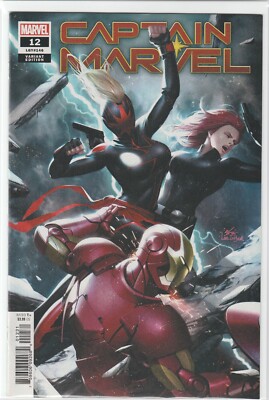 CAPTAIN MARVEL #12 (2019) INHYUK LEE VARIANT COVER~ UNREAD NM