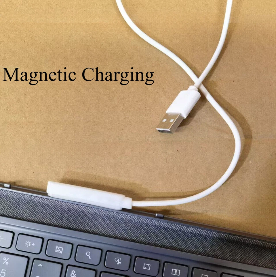 For Lenovo Tab P12 Pro 12.6" TB-Q706F Bluetooth Keyboard Magnetic Charging Cable - Image 3 of 4