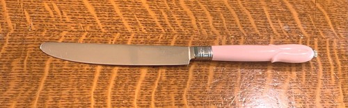 Mikasa Flatware Silverware Plastic Dinner Knife *Mis 38-Pink* PINK - Picture 2 of 5