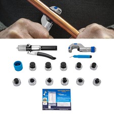 Hydraulic Exhaust Pipe Tool Expander Stretcher 2/5" to 1-5/8" Automotive Car