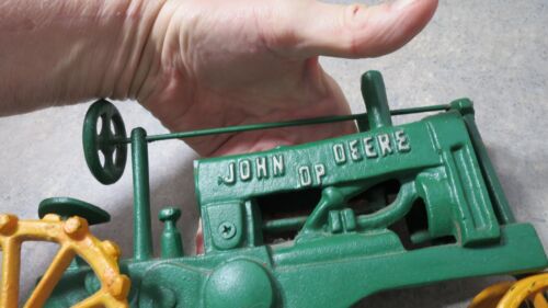 Vintage ERTL John Deere BN TRACTOR single front wheel 1/16 Farm Toy Diecast NOS - Picture 7 of 8