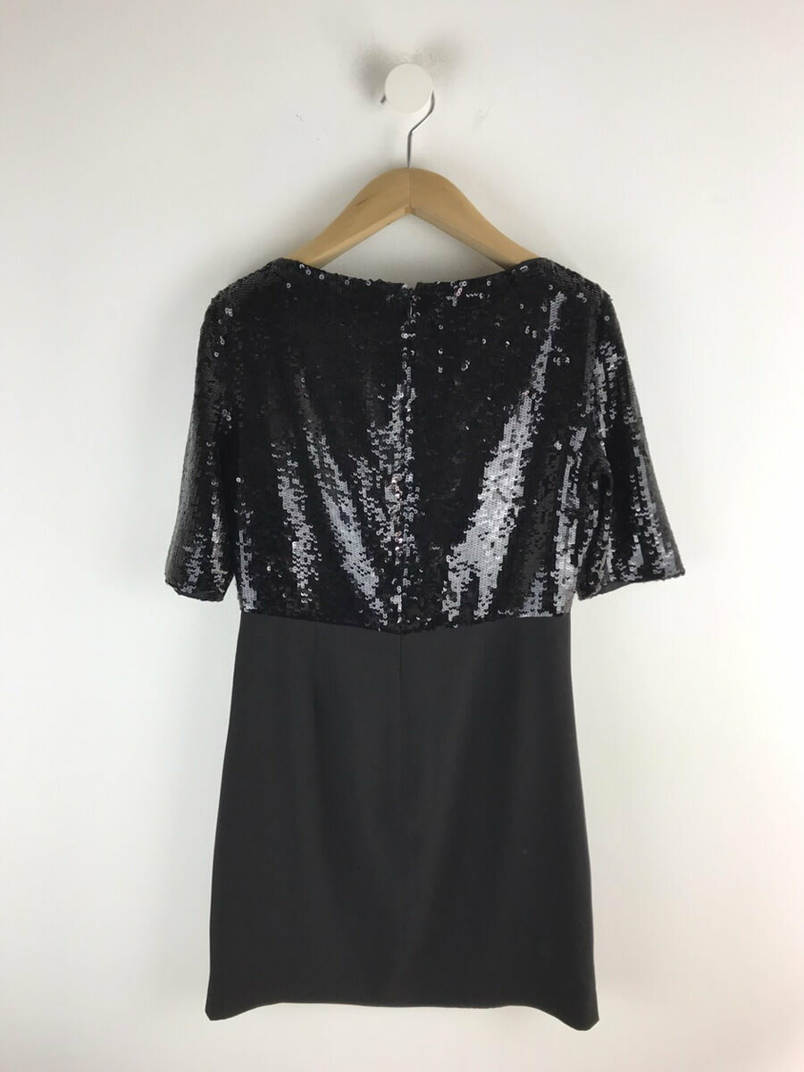 Reiss stivaletti neri pieni KORI Abito Taglia 12 12 12 3344fa Reiss stivaletti neri pieni KORI Abito Taglia 12 12 12 3344fa