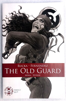 THE OLD GUARD #2 WOMENS HISTORY VARIANT ANDY COVER SCARCE NETFLIX NEW NM BB