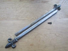 Rustic vintage style Tapestry rail Picture Wall Hanging Metal Rod Vintage