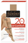 6 Gambaletti Filodoro den 20 denari da donna velati opachi Super Comfort calze