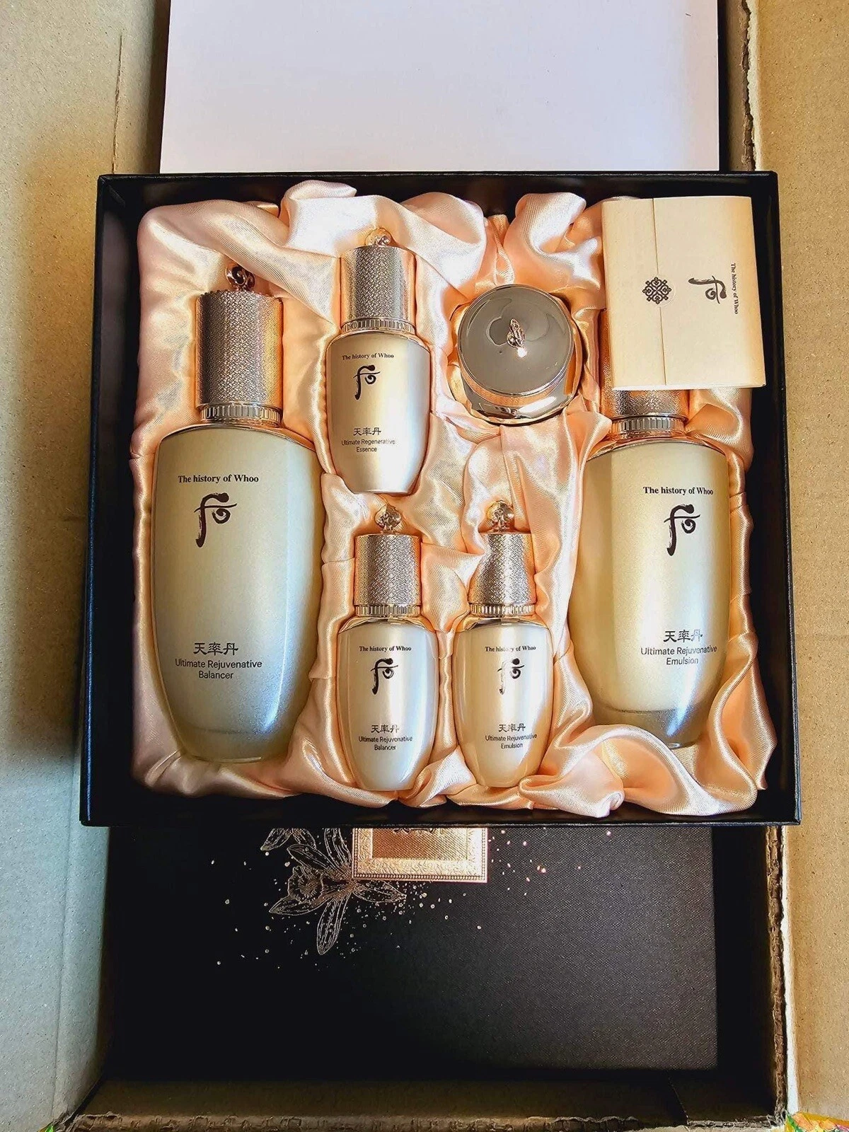 The history of Whoo Cheonyuldan Ultimate Regenerating 2pcs Special Gift Set